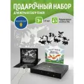 Подарочный набор театр теней SHADOW PLAY Приключения динозаврика Дино настольная игра для детей от 3 лет, сказки для детей