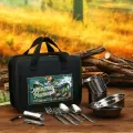 Подарочный набор для пикника «Хороший рыбак», 10 предметов