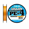 Шнур Sunline SIGLON PEx4 Orange 150m #1.0/16LB