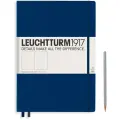 Записная книжка Leuchtturm Master A4+ нелинованная темно-синяя 235 стр.