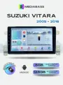 Магнитола для авто Suzuki Grand Vitara 2005-2016. Андроид магнитола, 8/128ГБ с переходной рамкой. Сузуки Гранд Витара