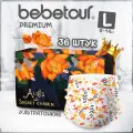 Подгузники-трусики Bebetour Alice's Secret Garden 4, размер L (9-14 кг.), 36 штук