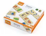 Игра Viga Домино. Транспорт, в коробке VG59623