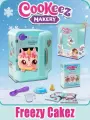 Интерактивные игрушки, Moose Cookeez Makery Freezy Cakez Fridge / Детский набор для холодильника своими руками, поставьте торт в холодильник и заморозьте его, вы найдете ароматную плюшевую игрушку