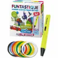 Набор FUNTASTIQUE 3d-ручка xeon желтый, pla-пластик 7 цветов RP800A YL-PLA-7