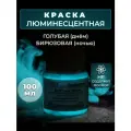 Краска люминесцентная VESTA PROFESSIONAL голубая / бирюзовая (день / ночь) - 100 мл