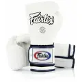 Боксерские перчатки Fairtex BGV9 белые (мексиканский стиль) 16 унций