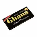 Шоколад Lotte Ghana, черный, премиум, натуральный, картонная упаковка, 50г