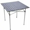 Реечный стол алюминиевая столешница складной 50*50 см для туризма рыбалки и отдыха
