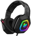 Игровая гарнитура ONIKUMA K10 RGB, проводные наушники с микрофоном, шумоподавляющие