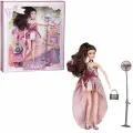 Кукла Junfa Atinil Звезда эстрады (в коротком платье с пайетками и шлейфом) с аксесс. 28см WJ-21534/2