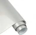 WXPYU Полиуретановый виниловый термопресс 30,5 см x 5 м, silver, 30.5cmx500cm