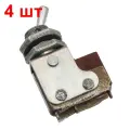 Тумблер МТ1 4 шт. однополюсный 4А 250В