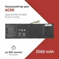 Аккумулятор AP13B8K для ноутбука Acer Aspire M5-583 / R7-571 / V5-472 / V5-552 / V7-581 (AP13B3K, KT.00403.013)