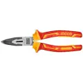 Длинногубцы 200 мм; диэлектрические; изогнутые (VDE до 1000В) INGCO INDUSTRIAL HIBNP28208