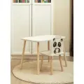 Стол и стул Kids Comfort Панда, ЛДСП/дерево, для детей, белый, 1,5-6 лет