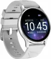 Умные часы LEEF Capella, с монитором шагов, пульса, давления, кислорода в крови, сна, влагозащита, серебряный