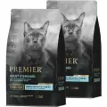 Корм сухой Premier Low Grain Cat Ad Sterilised Salmon&Turkey для стерилизованных кошек, лосось и индейка,2 кг х 2 шт