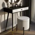 Туалетный столик с ящиком на железных ножках гримерный косметический