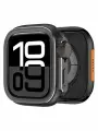 Титановый защитный бампер для Apple Watch S10 46 mm В стиле Ultra Black