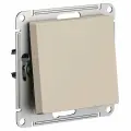 Одноклавишный выключатель Systeme Electric ATLASDESIGN, схема 1, 10АХ, механизм, песочный
