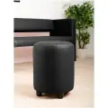 Пуф MONOFIX йокки в прихожую, для туалетного столика, в пвз, экокожа черный