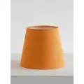 Абажур для настольной лампы, лён Горчица, конус 170