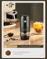 Кофемолка Circle Joy CJ-EG07 Loka Electric Coffee Beam Grinder, черный