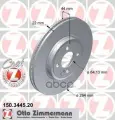 Диск Торм Bmw E87/Mini R50/R53/R55/R56/R57 03- Пер Вент 294X22 Zimmermann арт. 150.3445.20