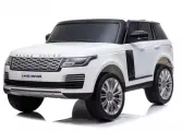 Электромобиль RiverToys Range Rover HSE, двухместный, белый, пульт ДУ