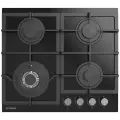 Варочная панель газовая Hyundai HHG 6436 BG черный