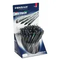 Ручка шариковая масляная PENSAN My-Tech Colored, палитра классических цветов ассорти, игольчатый узел 0,7 мм