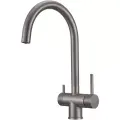 MILACIO Смеситель для кухни с краном для питьевой воды Ultra ( MCU.554. GM ) вороненая сталь