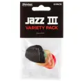 Набор медиаторов Jazz III Pick Variety Pack 6шт, Dunlop PVP103