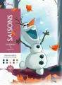 Раскраска по номерам Hachette Disney Coloriage, Saisons