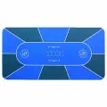 Игровое поле Фабрика Покера сукно прошитые края XL синее 240х120 см