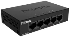 Коммутатор D-Link Switch DGS-1005D/J2A, настольный/стоечный, 1-5 портов