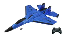 Радиоуправляемый самолет SU-35 (EPP) 2.4G Fei Xiong FX620-BLUE