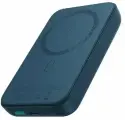 Внешний аккумулятор повербанк Power bank Joyroom JR-W020 Mini 10000mAh PD 20W с магнитом для magsafe синий