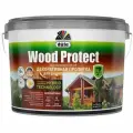 Пропитка декоративная Dufa Wood Protect для защиты древесины орех 9л