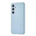 Чехол на Samsung Galaxy S24 uBear Touch Mag Case, со встроенным магнитом, софт-тач, голубой
