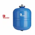 Гидроаккумулятор WESTER Premium WAV 18л вертикальный 10 бар (фланец нержавеющая сталь) непроходная мембрана