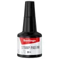 Штемпельная краска Berlingo Stamp pad ink, 30мл черный черный черный 1 шт. черный