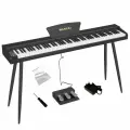 Цифровое пианино WENCAI BL-8803, 88 клавиш, с ножками для фортепиано, функция Bluetooth, подходит для начинающих