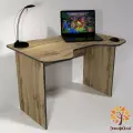 Стол компьютерный/геймерский, цвет дуб вотан, 110*72*74 см, ЭльфОла