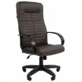 Кресло руководителя Chairman 480LT Россия экопремиум коричневый