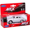 Машинка Welly 1:38 Porsche 356B серый 43803W