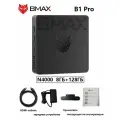Мини ПК BMAX B1 PRO, Intel Gemini Lake N4000, RAM 8 ГБ, ROM 128 ГБ, Intel UHD Graphics 600, Windows 11 Pro, Чёрный