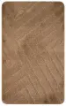 Коврик для ванной и туалета противоскользящий, BANYOLIN CLASSIC UNI.55*90. Коричневый.