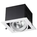 Светильник Novotech Gesso 358440, LED белый черный 1 шт. нейтральный белый 4000 K 24 Вт 24 °